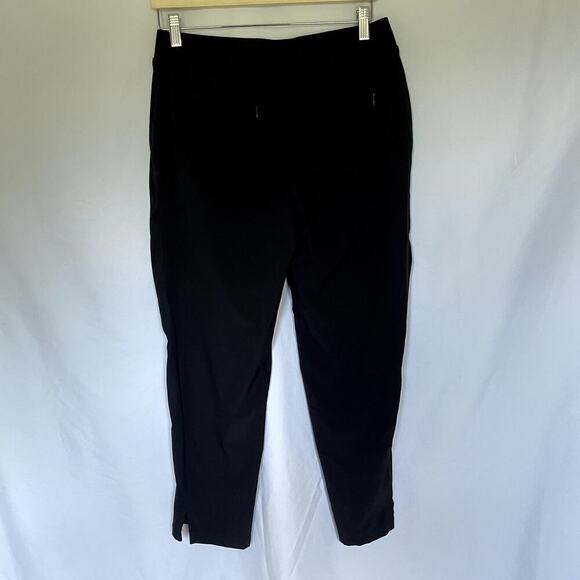 Chico's 0.5 regular black dress pants stretchy elastic waist pockets women's S - Picture 5 of 8